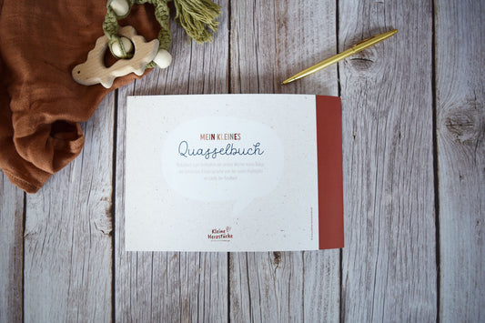 Mein kleines Quasselbuch | Erinnerungsbuch für Kindersprüche