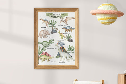 Dinosaurier Poster